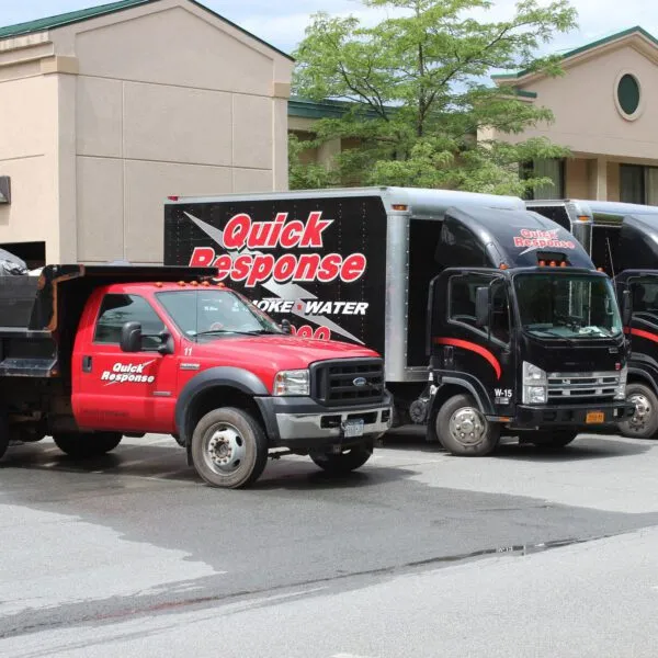 Disaster restoration crew at work in Round Lake, NY
